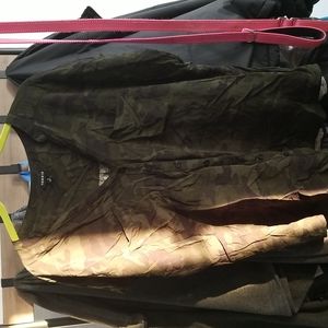 2 for $5 No sleeve camo shirt